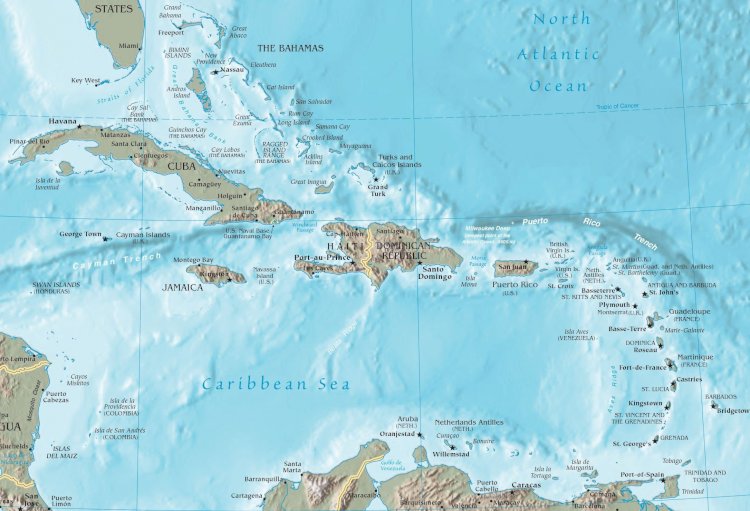 Jamaica and Haiti flooded from Tropical Storm Grace