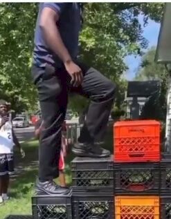 Three people shot dead doing viral crate challenge in US