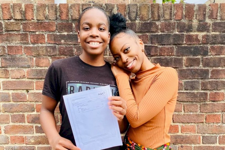 'We were learning together:' Mother-of-one's homeschooling efforts in the pandemic helps son achieve top GCSE grades