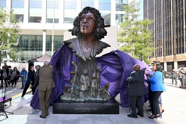 Statue of first black Welsh headteacher unveiled in Cardiff