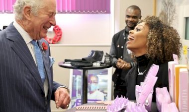 Prince Charles meets young black entrepreneurs