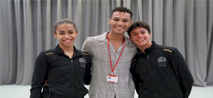 Alumnus Jerome Anthony Barnes Gives Inspiring Talk at The Royal Ballet School
