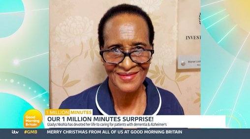 Manchester nurse, 76, wins GMB’s 1 Million Minutes Dame Barbara Windsor Award