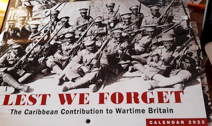 Caribbean war heroes celebrated in new calendar