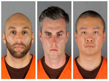 Three former police officers found guilty of violating George Floyd’s civil rights