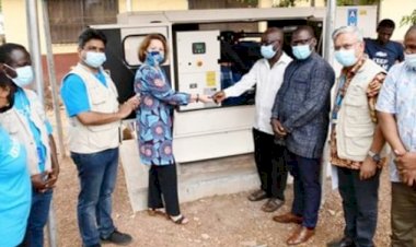 UNICEF donates power plant to Tamale West Hospital