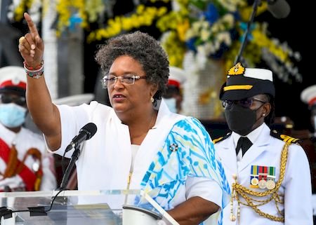 Reparations now, demands Barbados PM