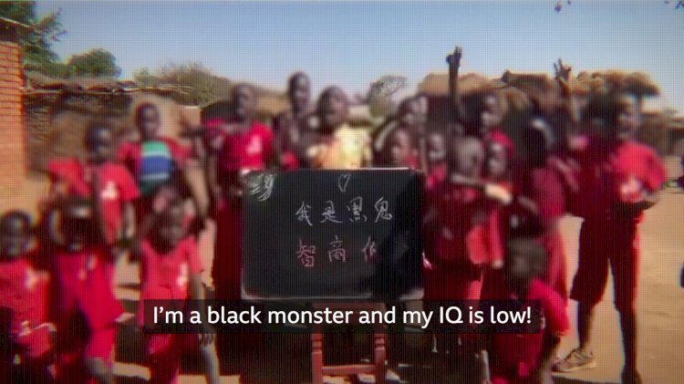 African children exploited in racist online videos from China