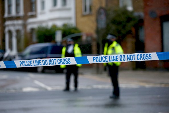 Man shot dead by police after car chase in south London