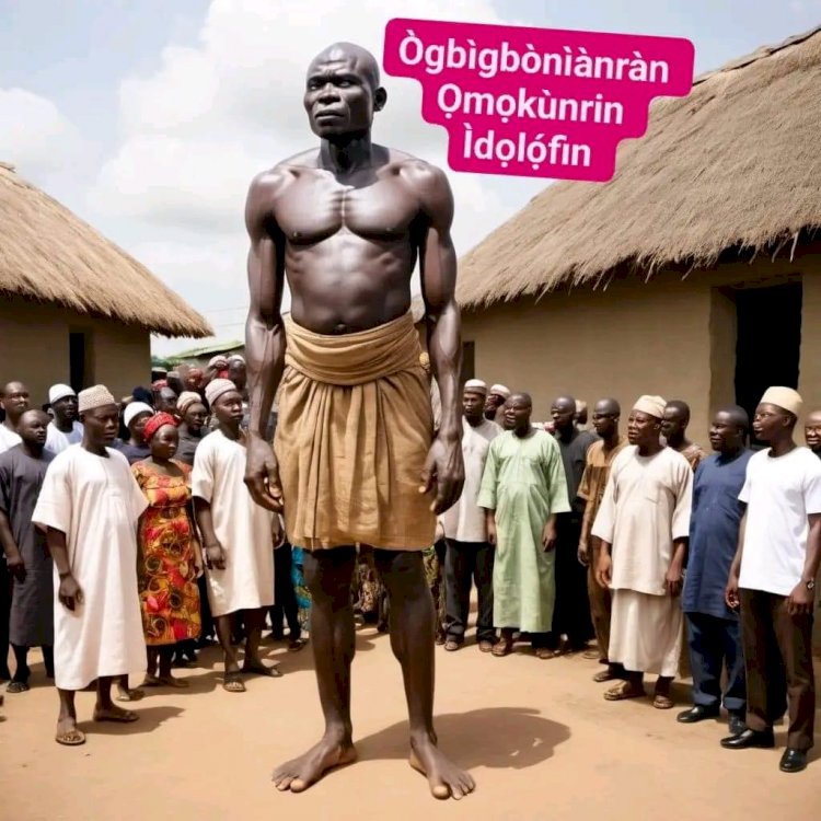 The Legend of Ògbìgbònìànràn: The Giant Warrior of Idolofin Quarters, Ado Ekiti
