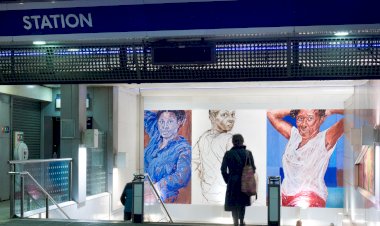 New mural by Turner Prize nominee Claudette Johnson launches at Brixton Tube station