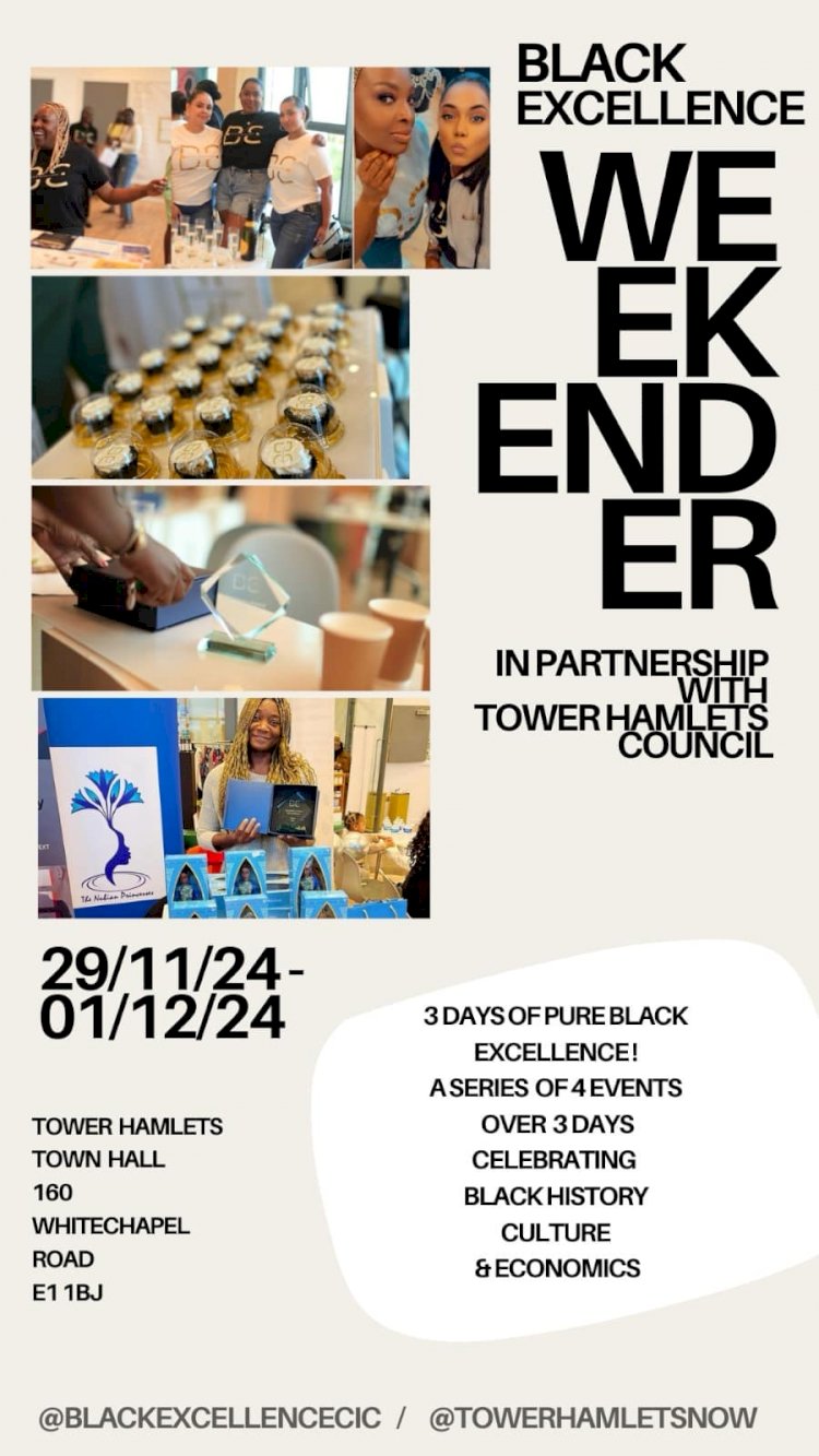 Black Excellence Pop-Up Fest  In  Tower Hamlet