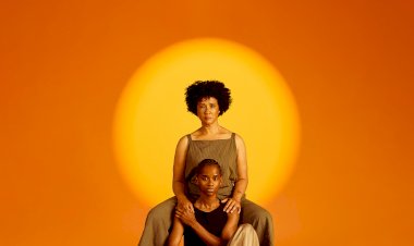 GOLDA ROSHEUVEL AND LETITIA WRIGHT IN A NEW IMAGE FOR NOT YOUR SUPERWOMAN AT BUSH THEATRE AS THE RUN IS EXTENDED UNTIL 1 NOVEMBER