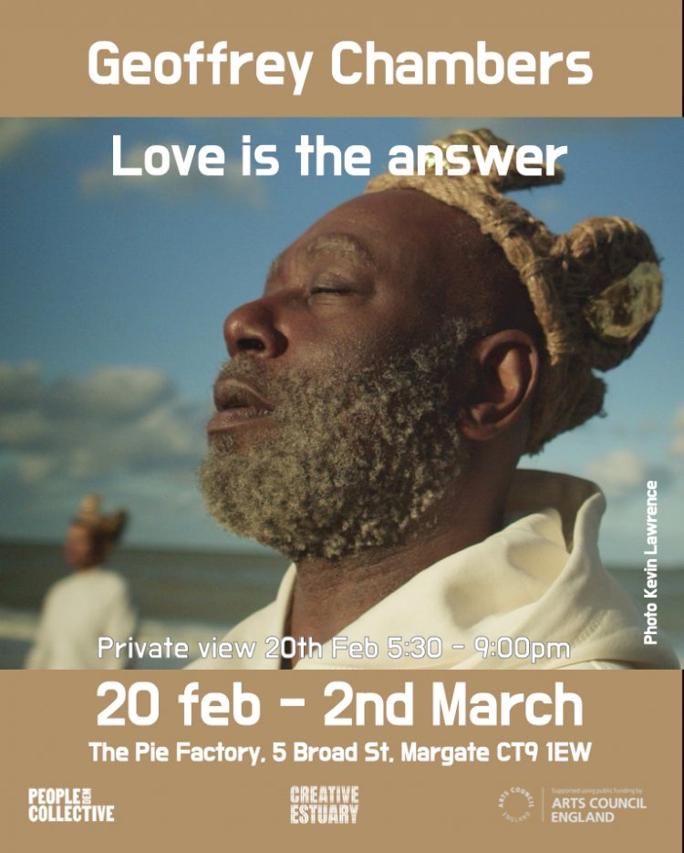 LOVE IS THE ANSWER Solo Exhibition by Geoffrey Chambers