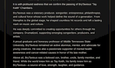 Statement from the Family of BryTavious  Tay Keith Chambers June 19, 2026
